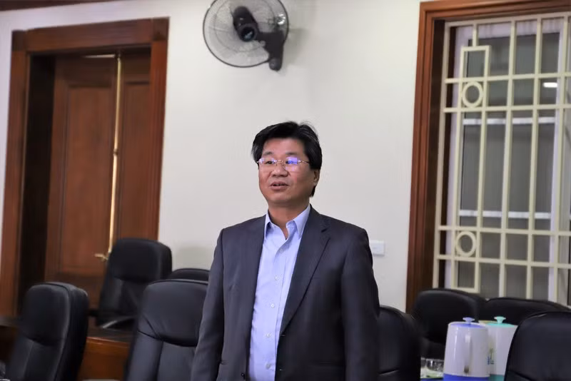 Đồng chí Đỗ Nhất Hoàng, Cục trưởng Cục Đầu tư nước ngoài, Bộ Kế hoạch và Đầu tư phát biểu