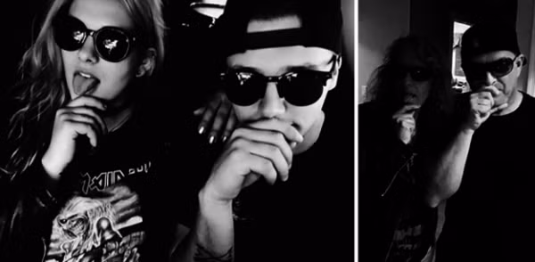 Khi cha mẹ nhại lại ảnh ‘tự sướng’ của con cái ảnh 3