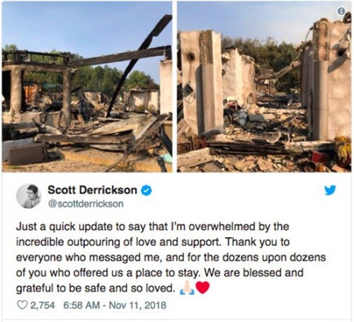 Loạt biệt thự triệu đô xa hoa của sao Hollywood hóa đống tro tàn sau vụ cháy ở bang California - Ảnh 7