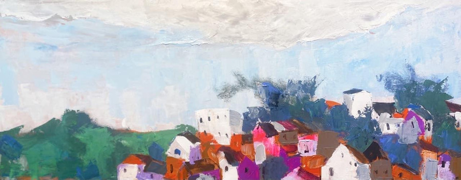 Hoạ sĩ trẻ thể hiện góc nhìn độc đáo về cuộc sống hiện đại.