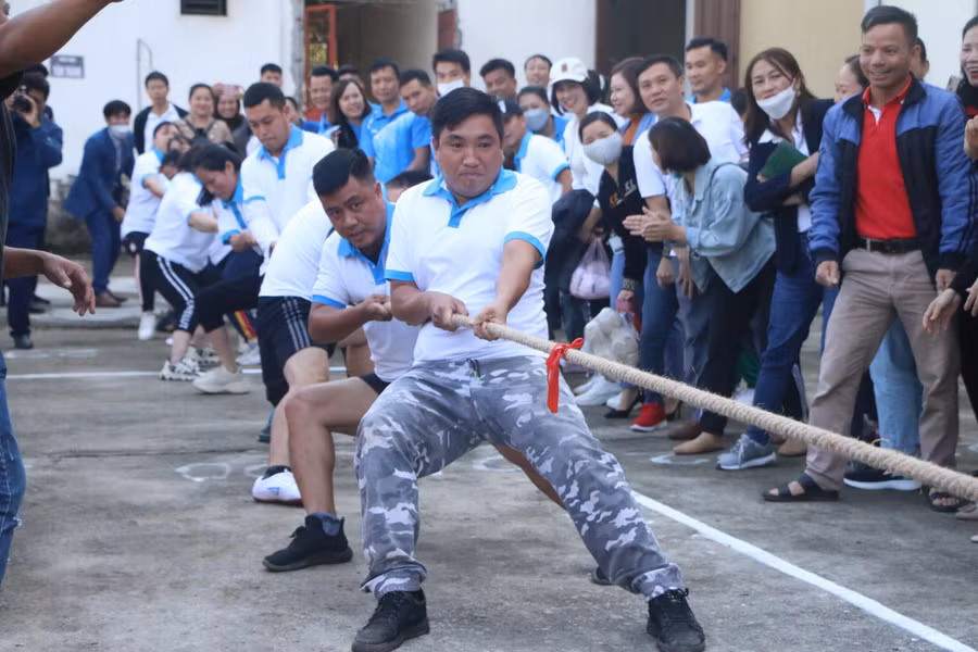 Dù thắng hay thua, các vận động viên đều thấy vui vẻ vì có cơ hội giao lưu, học tập lẫn nhau.