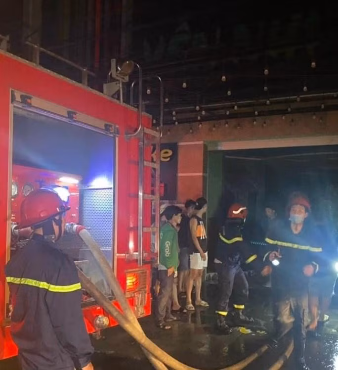 Lực lượng PCCC tỉnh Đồng Nai kịp thời dập tắt đám cháy