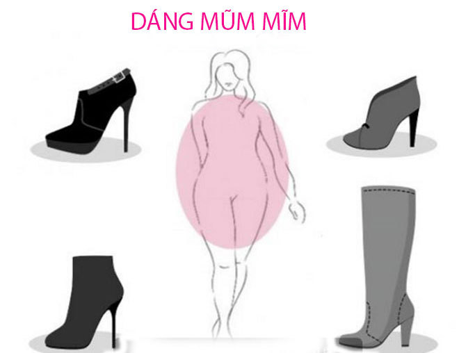 Chọn bốt không lộ nhược điểm cho 7 dáng người Chọn bốt không lộ nhược điểm cho 7 dáng người