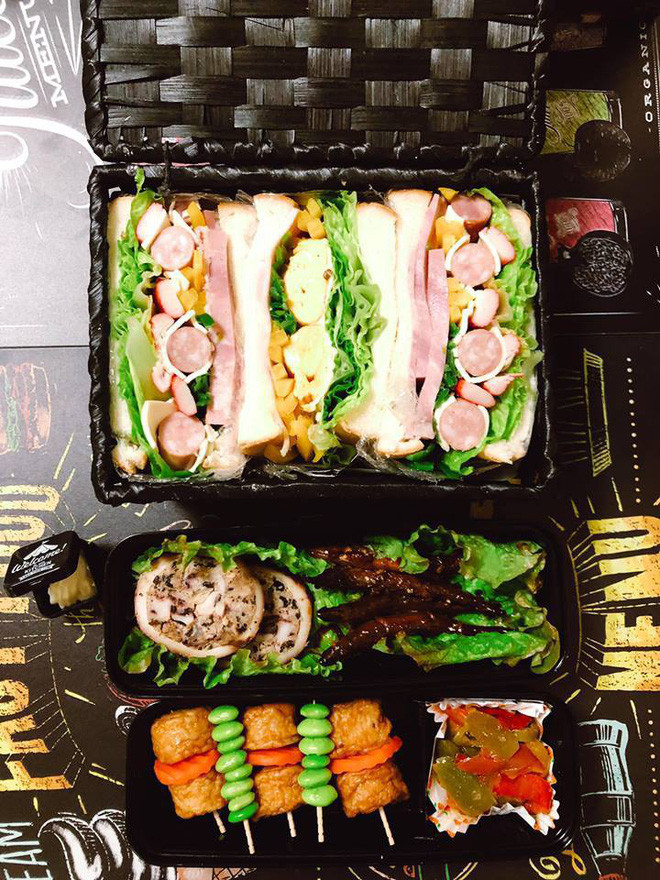 Tròn mắt thán phục người vợ "quốc dân": Mỗi ngày chồng đi làm là một hộp cơm vừa ngon vừa đẹp, đủ 26 bữa/tháng - Ảnh 6.