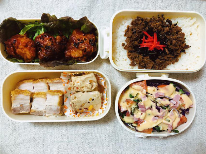 Tròn mắt thán phục người vợ "quốc dân": Mỗi ngày chồng đi làm là một hộp cơm vừa ngon vừa đẹp, đủ 26 bữa/tháng - Ảnh 6.