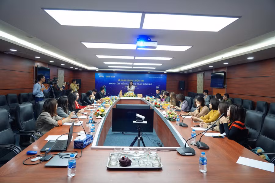 Phát động cuộc thi "GABE - Tìm kiếm tài năng toán học nhí" ảnh 5