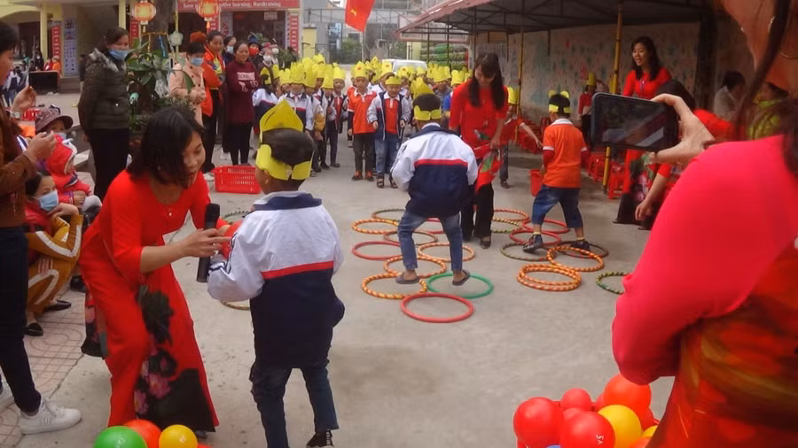 Ấn tượng ngày hội “Sức khỏe của chúng em” ở Trường Tiểu học Bắc Lý số 2 ảnh 7