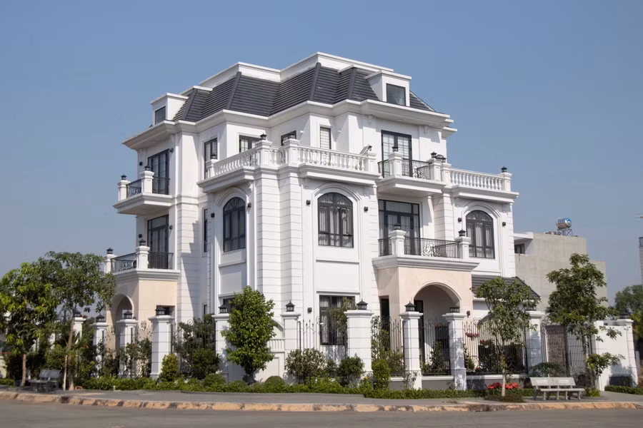 Công trình nhà riêng sử dụng cửa nhôm Eurowindow.