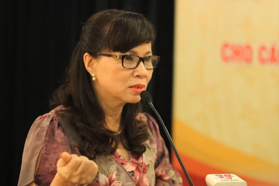 Bà Nguyễn Thị Kim Phụng, Vụ trưởng Vụ Giáo dục Đại học (Bộ GD-ĐT). Ảnh: Thanh Hùng