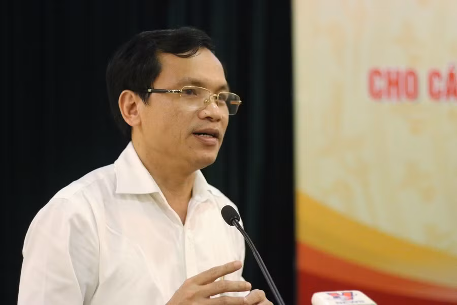 Ông Mai Văn Trinh, Cục trưởng Cục Quản lý chất lượng (Bộ GD-ĐT). Ảnh: Thanh Hùng