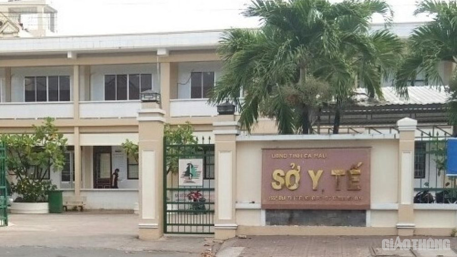 Trụ sở Sở Y tế tỉnh Cà Mau. Ảnh: Gia Minh