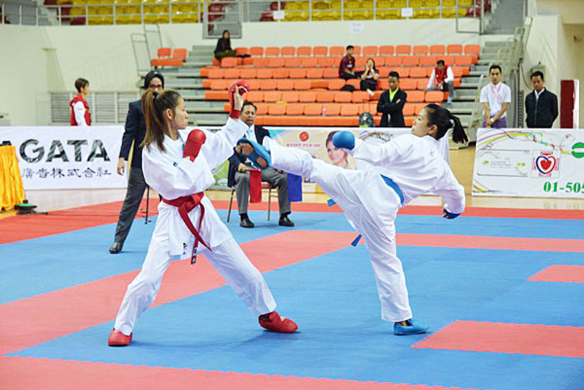 Ngày thi đấu cuối cùng karate giành thêm 1 huy chương bạc