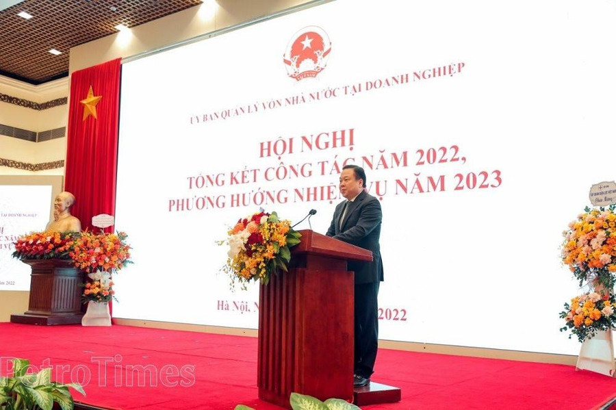 Đồng chí Nguyễn Hoàng Anh, Ủy viên Trung ương Đảng, Chủ tịch Ủy ban phát biểu tại Hội nghị.