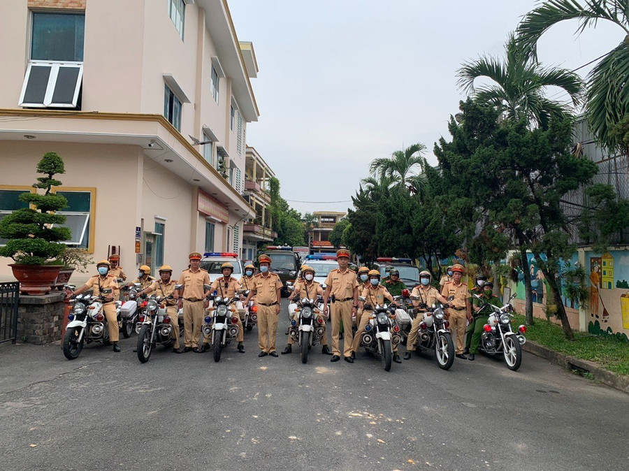 Tổ chuyền đề &quot;liên quân&quot; giữa Phòng PC08 và Công an quận Gò Vấp.