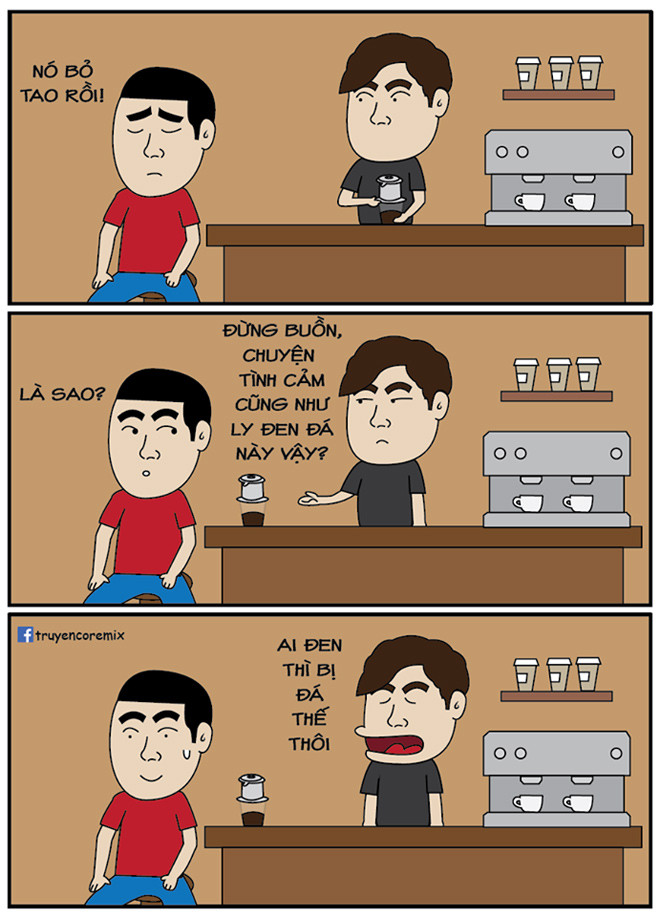 Chuyện tình cảm cũng như ly cà phê đen đá vậy hình ảnh 1 chuyen tinh cam cung nhu ly ca phe den da vay hinh anh 1