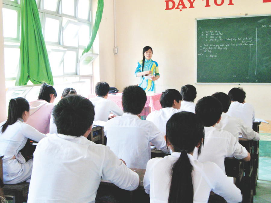 Đội ngũ GV môn GDCD cần đổi mới tư duy và phương pháp giảng dạy.	Ảnh: Hà Anh