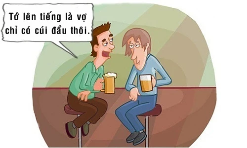 Bí kíp để vợ luôn cúi đầu lắng nghe 