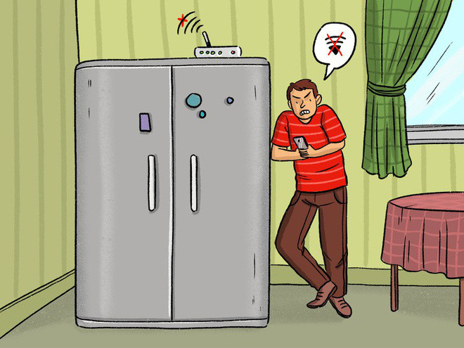 8 thứ trong nhà làm sóng wifi yếu đi mà chúng ta không biết - Ảnh 4. 8 thứ trong nhà làm sóng wifi yếu đi mà chúng ta không biết - Ảnh 4.