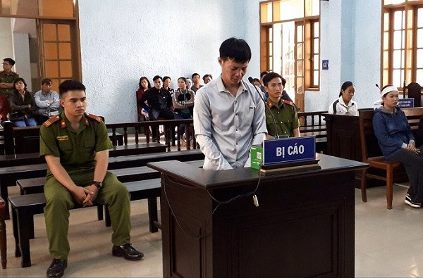 Bị cáo Đoàn Văn Có tại phiên tòa phúc thẩm