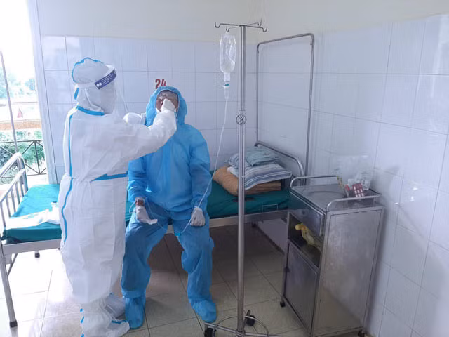 Thêm một bệnh nhân Covid-19 ở Điện Biên. Ảnh minh họa.