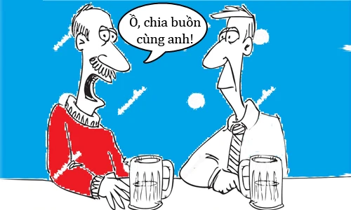 Buồn vì sắp nói chuyện lại với vợ