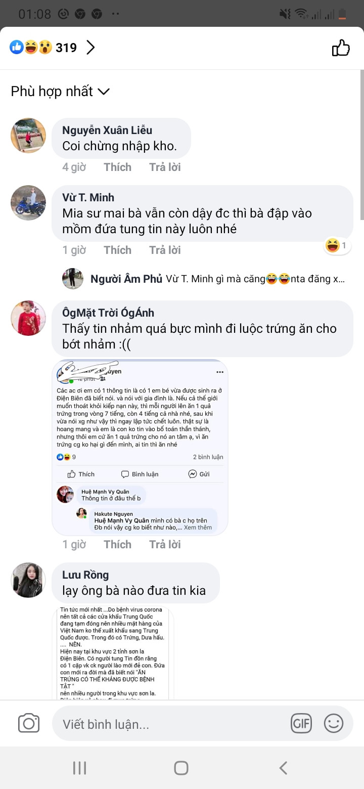 Nhiều người bày tỏ bức xúc trước thông tin "gây nhiễu" Nhiều người bày tỏ bức xúc trước thông tin "gây nhiễu"