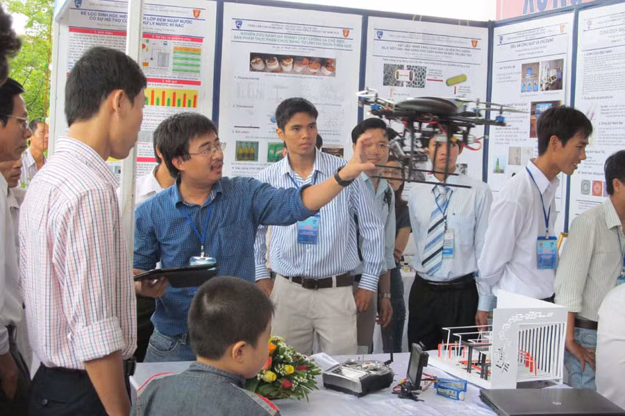 Một sản phẩm sáng tạo thuộc lĩnh vực công nghệ của sinh viên