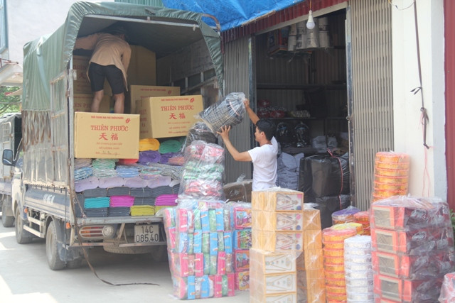 Hàng được bán đi nhiều tỉnh trên cả nước