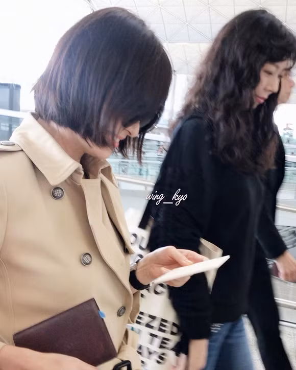 song hye kyo, thời trang sân bay, sao hàn