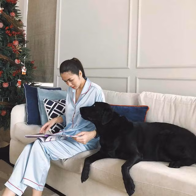 "Mẹ bỉm sữa" Tăng Thanh Hà mặc đồ chất lừ, fan thả tim “rần rần” vì quá đẹp ảnh 8