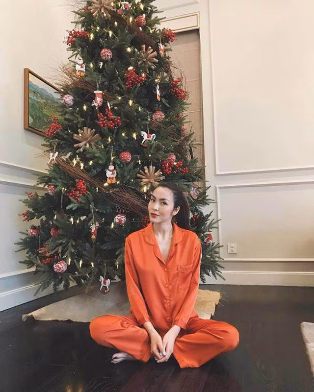 "Mẹ bỉm sữa" Tăng Thanh Hà mặc đồ chất lừ, fan thả tim “rần rần” vì quá đẹp ảnh 9