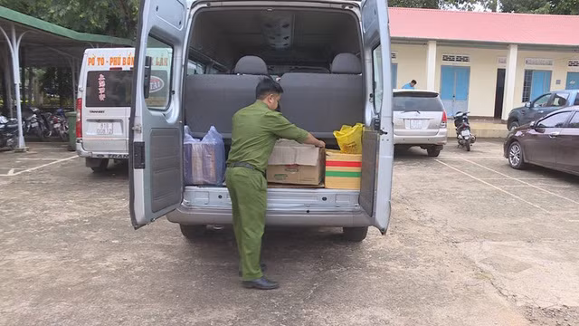 Lực lượng chức năng thu giữ số động vật hoang dã không nguồn gốc