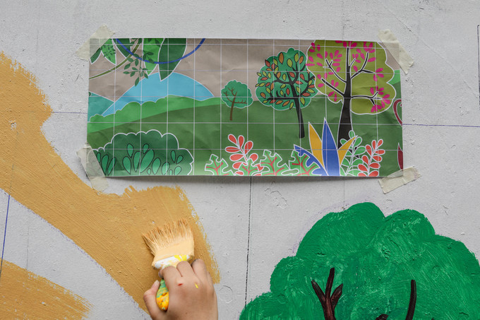 200 người vẽ tranh bảo vệ động vật hoang dã trên đường phố Sài Gòn