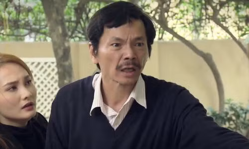 Nghệ sĩ Trung Anh trong phim "Về nhà đi con"