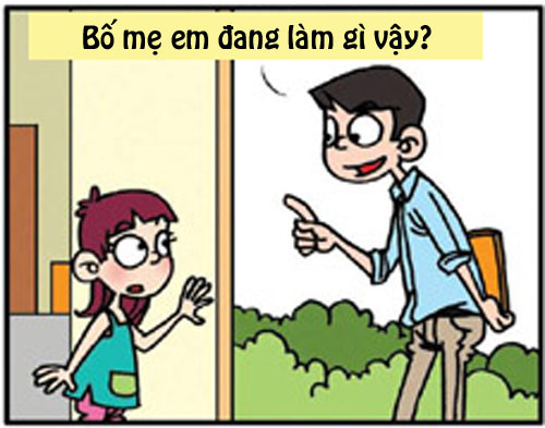 Truyện tranh: Thót tim vì lời nói của con nít - 3