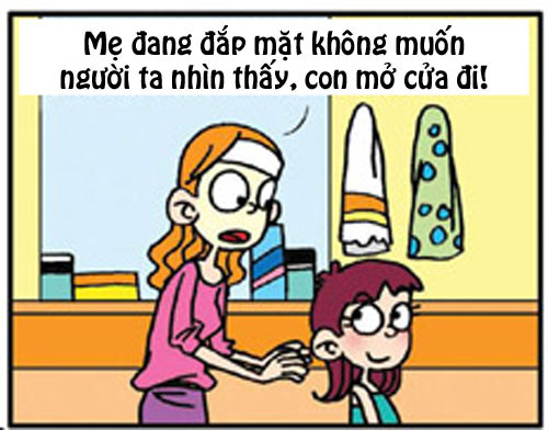 Truyện tranh: Thót tim vì lời nói của con nít - 2