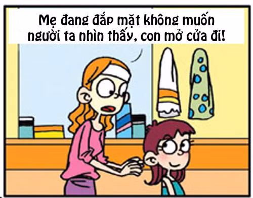 Truyện tranh: Thót tim vì lời nói của con nít - 2