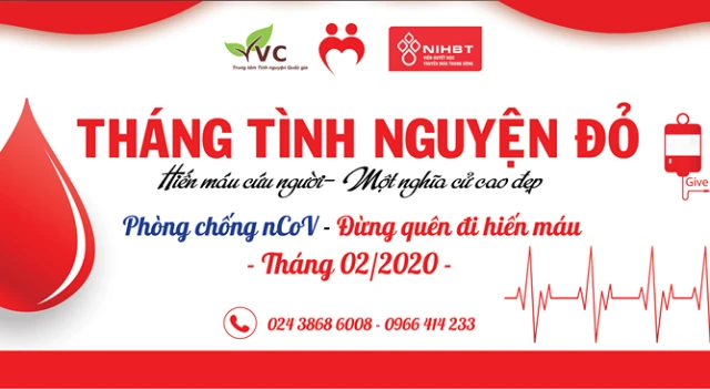 Phòng chống Covid-19, kêu gọi hiến máu cứu người