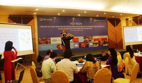 Hiệu quả hoạt động hợp tác giữa Bộ GD&ĐT và Microsft Việt Nam 