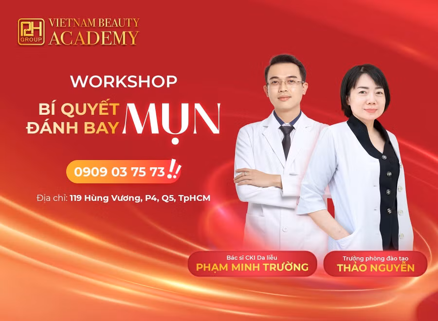 Mụn á? Tạm biệt ...