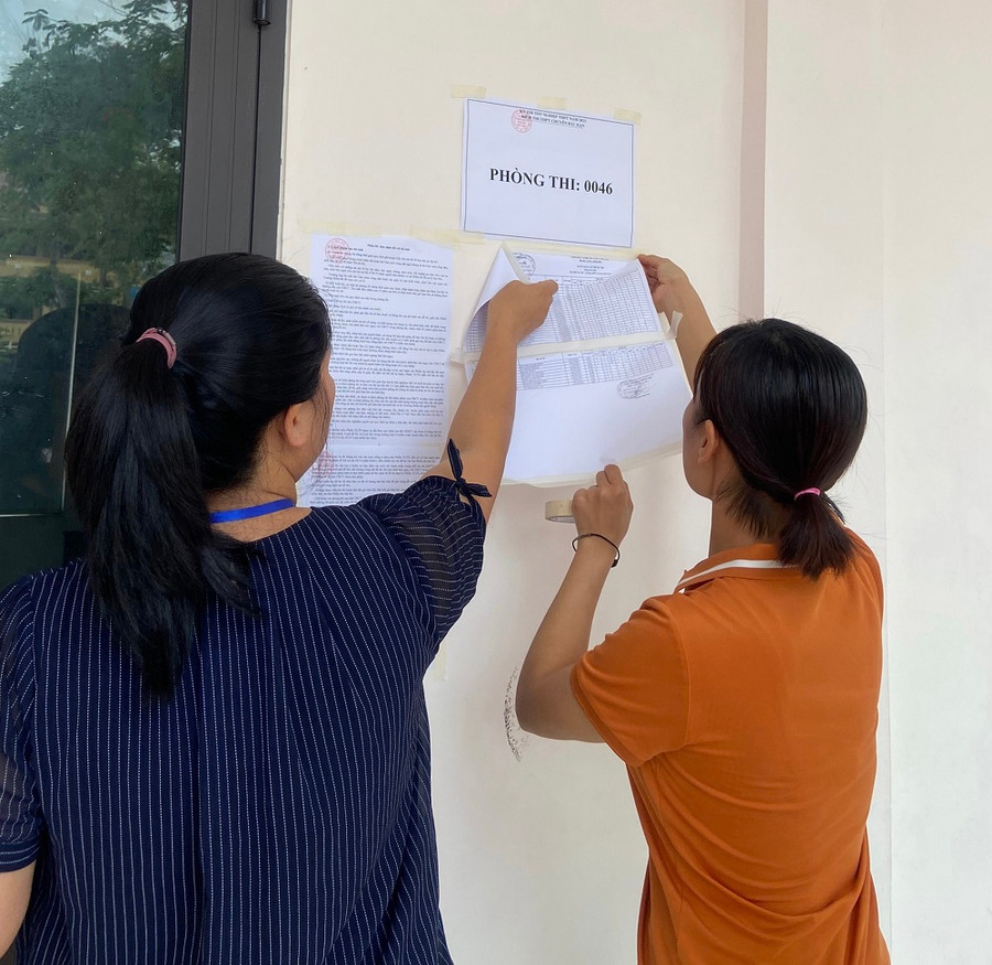 Công tác chuẩn bị cho kỳ thi tốt nghiệp THPT 2023 diễn ra an toàn, khẩn trương, nghiêm túc.