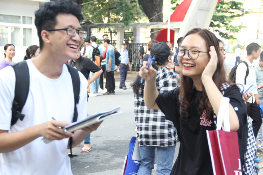 Niềm vui của những người cùng ý tưởng. Ảnh: Sỹ Điền Niềm vui của những người cùng ý tưởng. Ảnh: Sỹ Điền