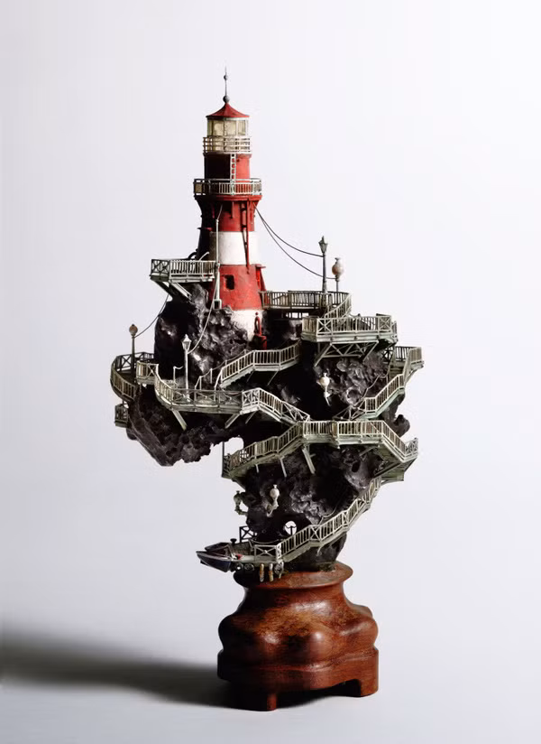 Những lâu đài bonsai tinh xảo ảnh 3