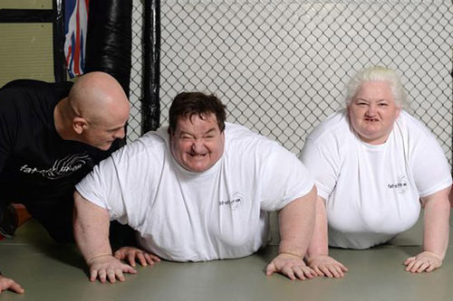 Những rắc rối không ngờ vì quá béo ảnh 5 Cặp vợ chồng béo nhất nước Anh