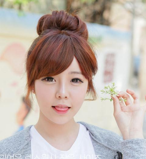 Những xu hướng tóc Hàn mê lòng phái đẹp Việt Nhung xu huong toc Han me long phai dep Viet