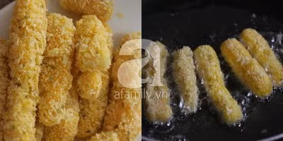 Tự làm phô mai que vừa sạch vừa thơm ngon ảnh 5