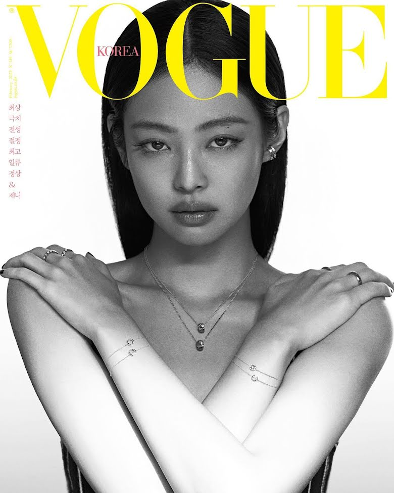 BLACKPINK Jennie trên bìa tạp chí “Vogue Korea” (Ảnh: Instagram @jennierubyjane)