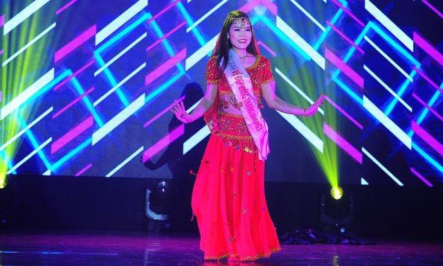 Màn thi tài năng của Bế Thị Đăng. Màn thi tài năng của Bế Thị Đăng.