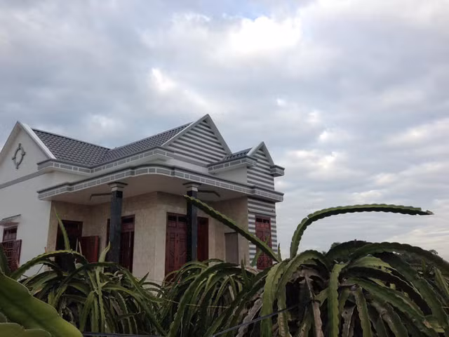 Căn nhà thay đổi sau 10 năm.