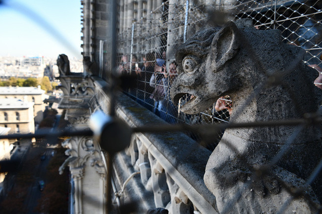 Những bức ảnh cực quý hiếm không phải ai cũng được nhìn thấy về một quá khứ tuyệt đẹp của Nhà thờ Đức Bà Paris - chứng nhân lịch sử của nước Pháp - Ảnh 21.